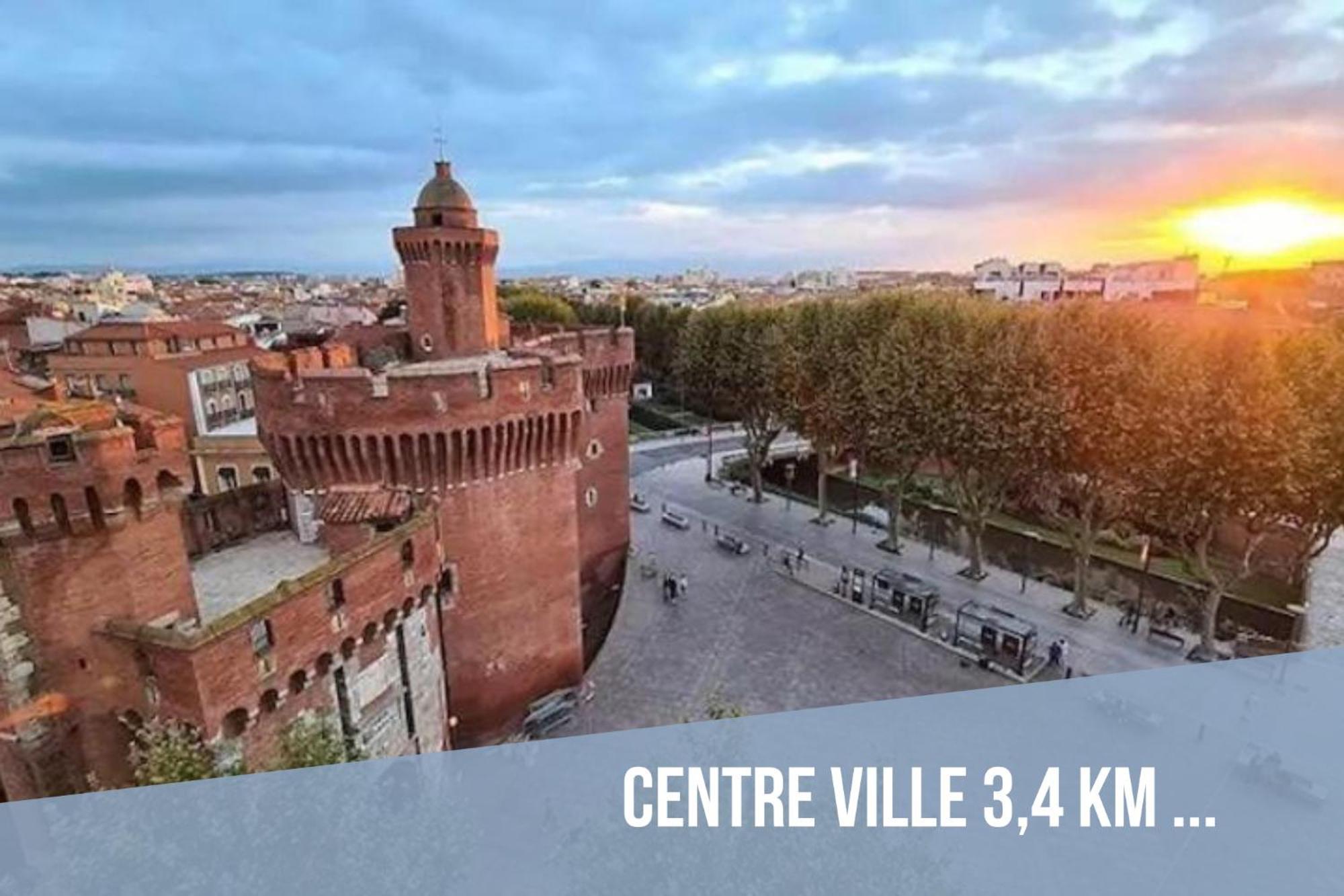 L'Artmonie - Climatise - Jardin - Centre-Ville - Plage แปร์ปินญอง ภายนอก รูปภาพ